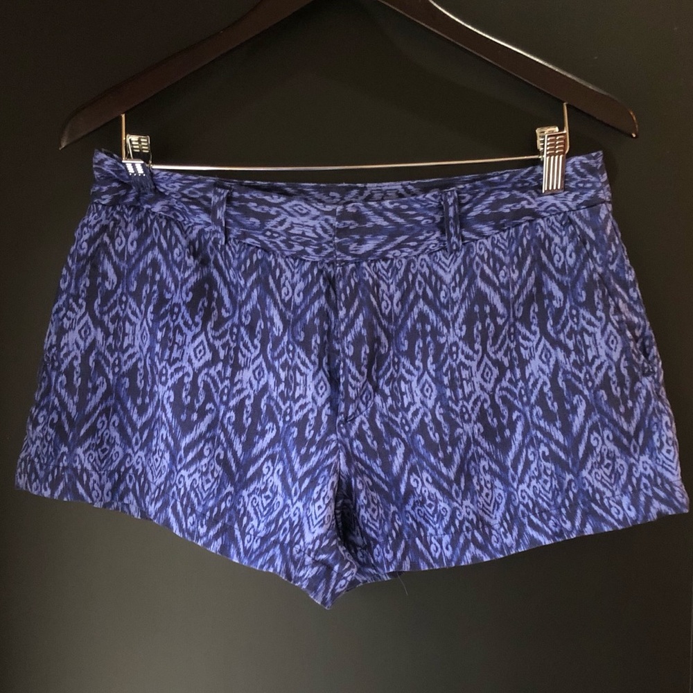 Cynthia Rowley blue dress shorts